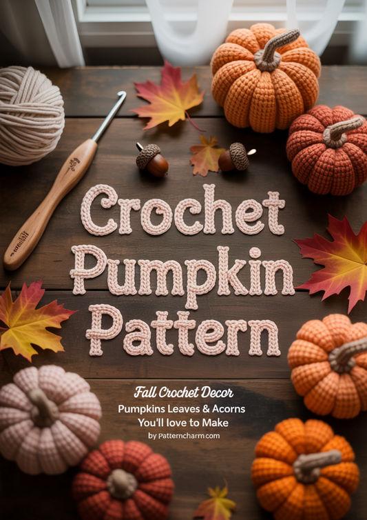 Crochet Pumpkin Pattern Ebook PDF – Fall Crochet Patterns