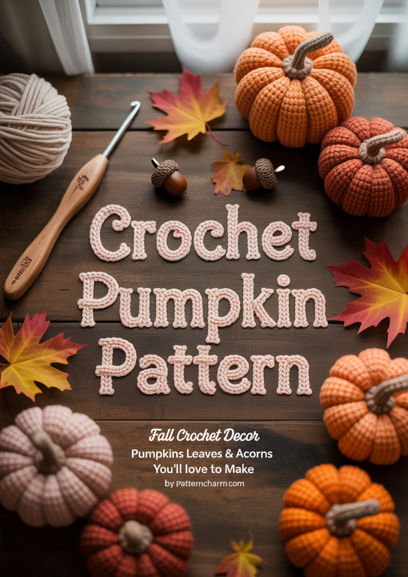 Crochet Pumpkin Pattern Ebook PDF – The Ultimate Fall Bundle for Crafting, Gifting &amp; Family Fun